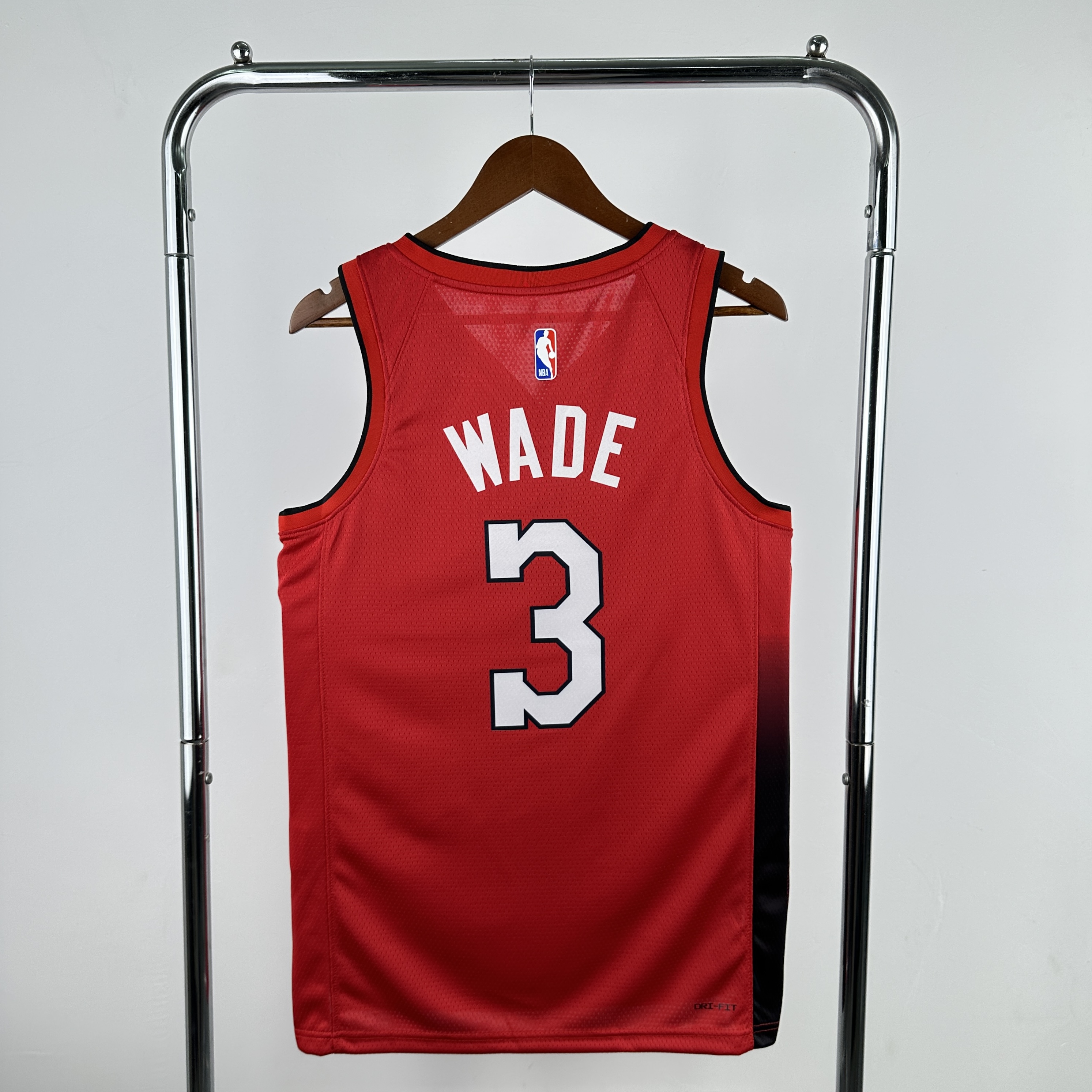 Men Miami Heat #3 Wade Red City Edition Season Nike 2025 NBA Jersey->new york knicks->NBA Jersey